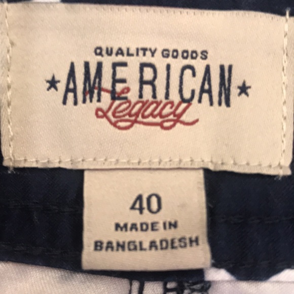 American Legacy - Patriotic swimwear/trunks - (NOT Lined) - Size 40 - NWOT - $28 - Picture 7 of 12